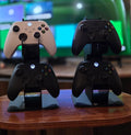 2 Tiers Acrylic Gaming Controller Stand - Desk Organizer for PS5, PS4, Xbox Series X/S Controllers