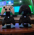 2 Tiers Acrylic Gaming Controller Stand - Desk Organizer for PS5, PS4, Xbox Series X/S Controllers