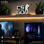 CS GO Acrylic Game Desk Piece