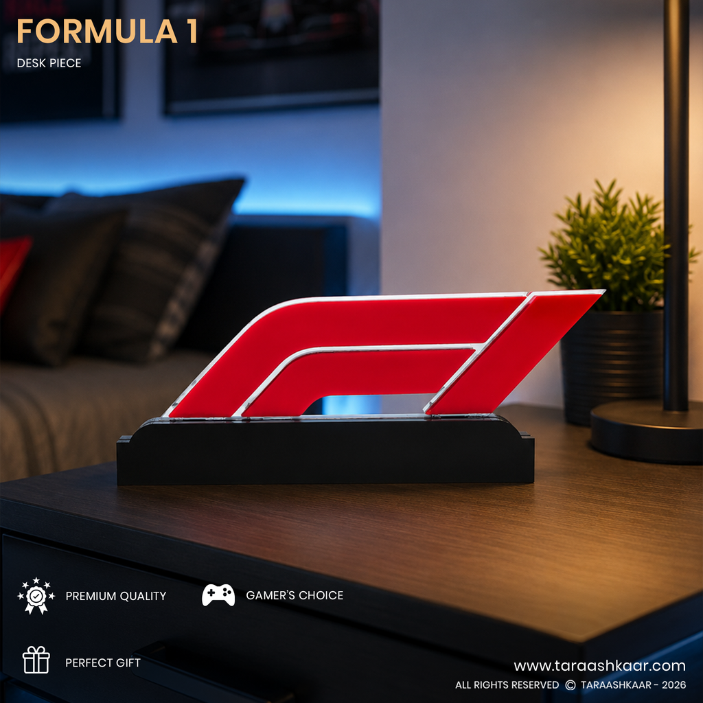 Formula 1 Acrylic Desk Piece