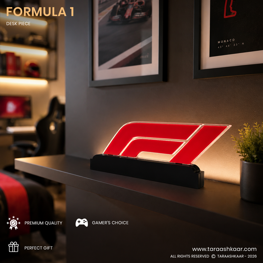 Formula 1 Acrylic Desk Piece