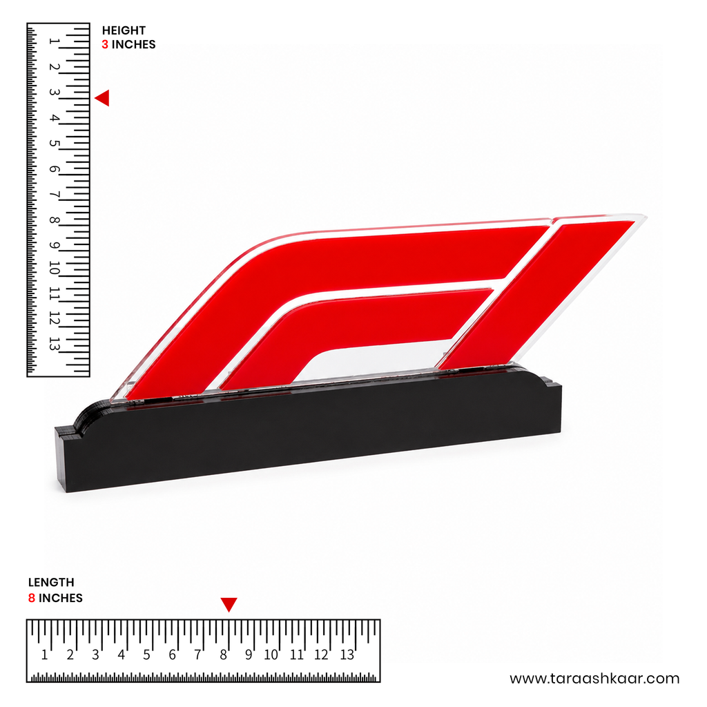 Formula 1 Acrylic Desk Piece