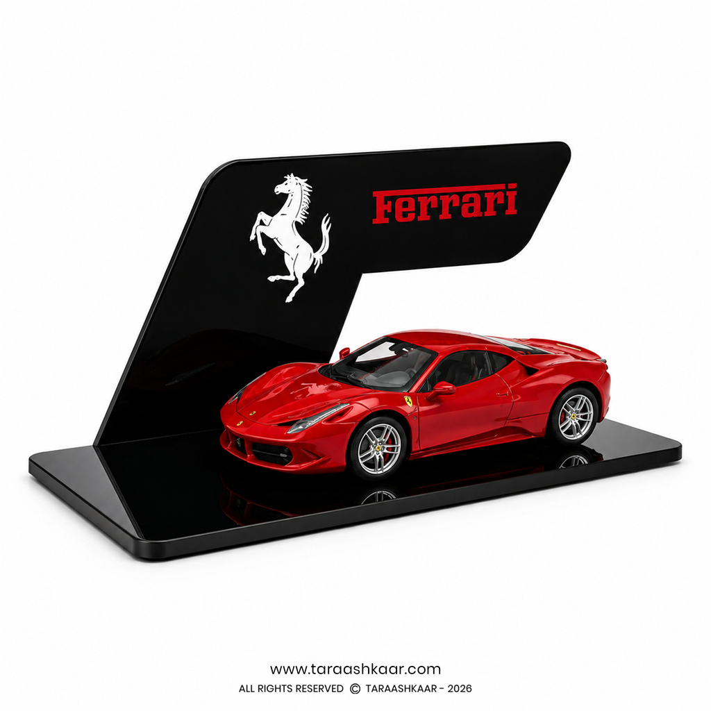 Supercar Acrylic Desk Display (Mercedes AMG & Ferrari Edition)