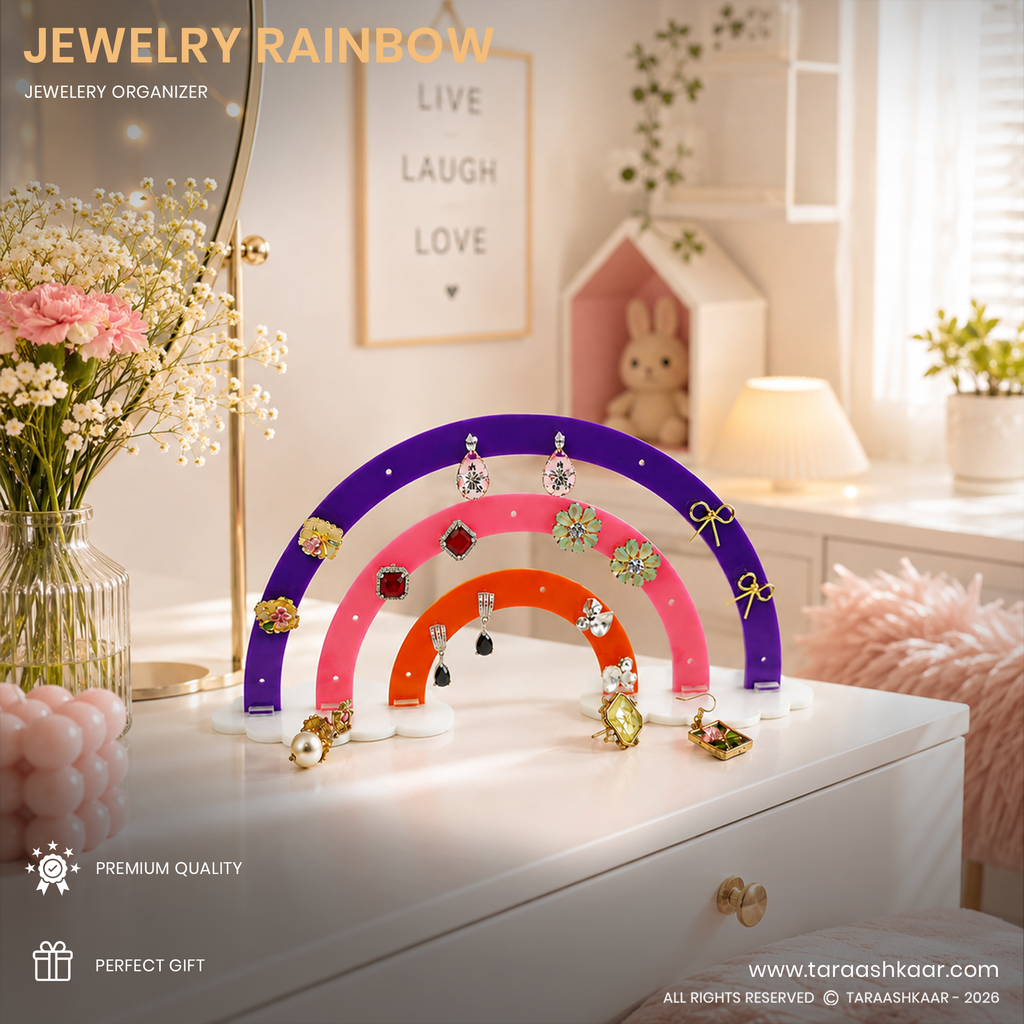Jewelry Rainbow Acrylic Organizer