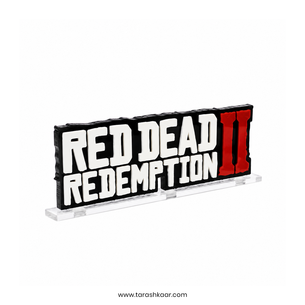 Red Dead Redemption II Game Desk Piece