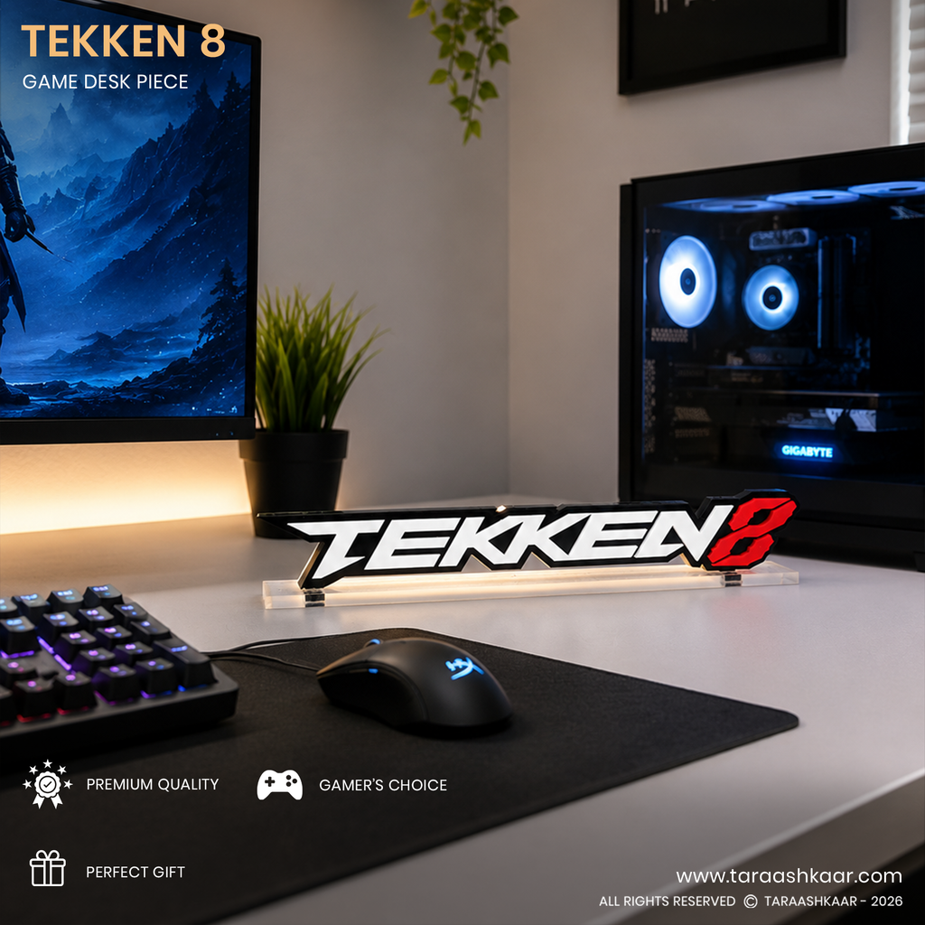 Tekken 8 Acrylic Game Desk Piece
