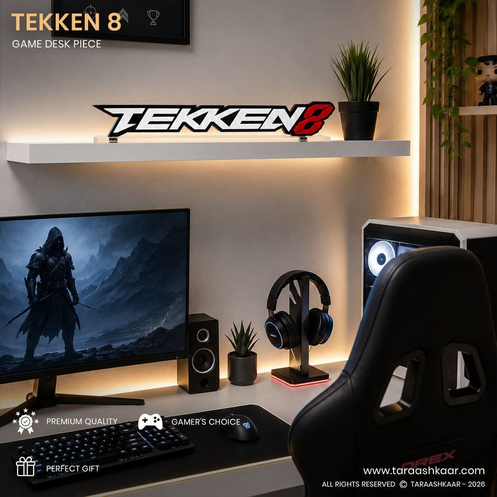 Tekken 8 Acrylic Game Desk Piece
