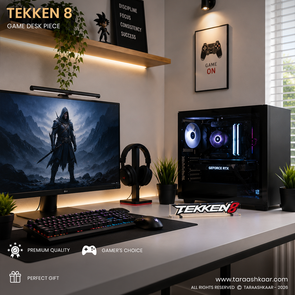 Tekken 8 Acrylic Game Desk Piece