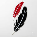 3D Acrylic Feather Wall Art – Custom Laser Cut Modern Home Decor Art Pieces