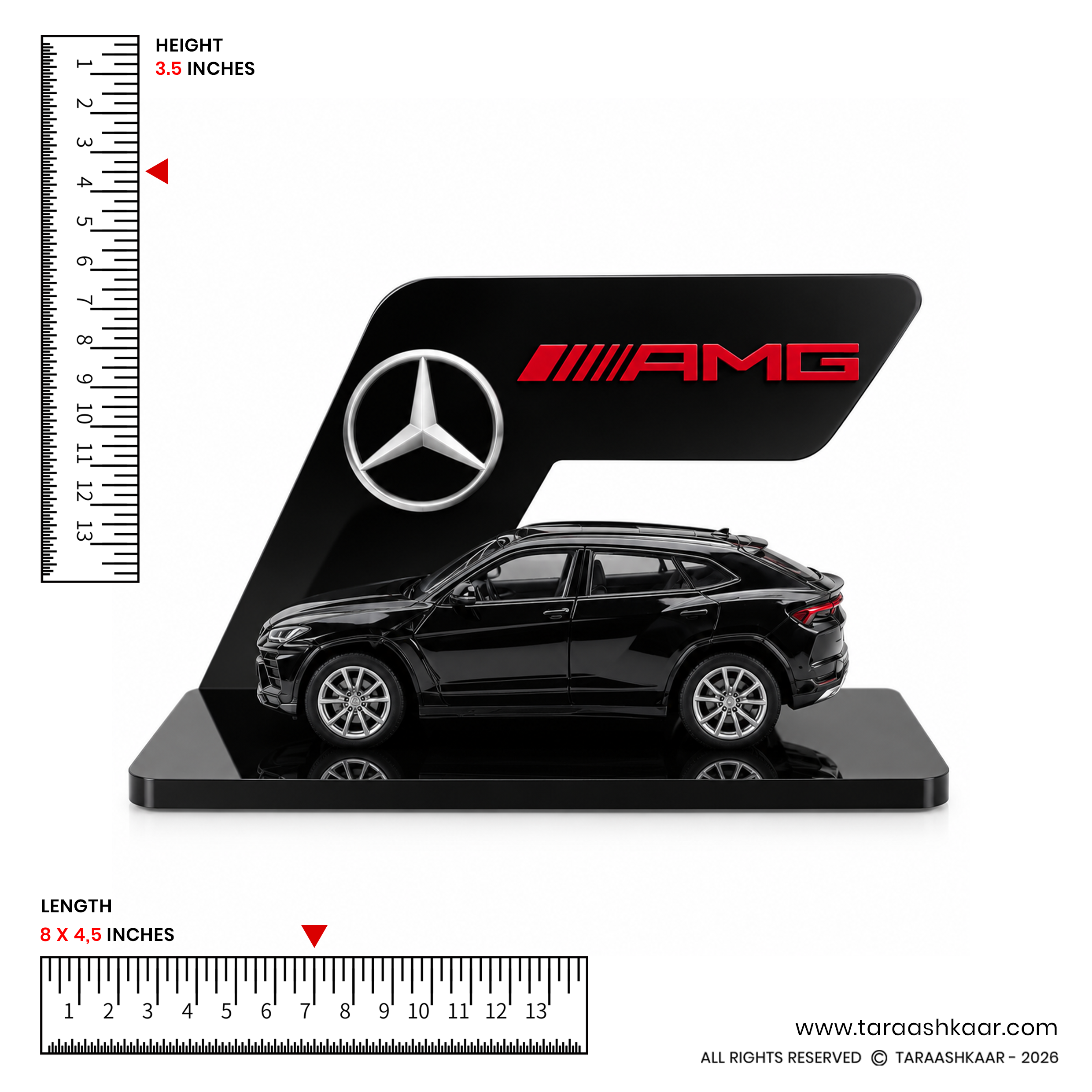 Supercar Acrylic Desk Display (Mercedes AMG & Ferrari Edition)