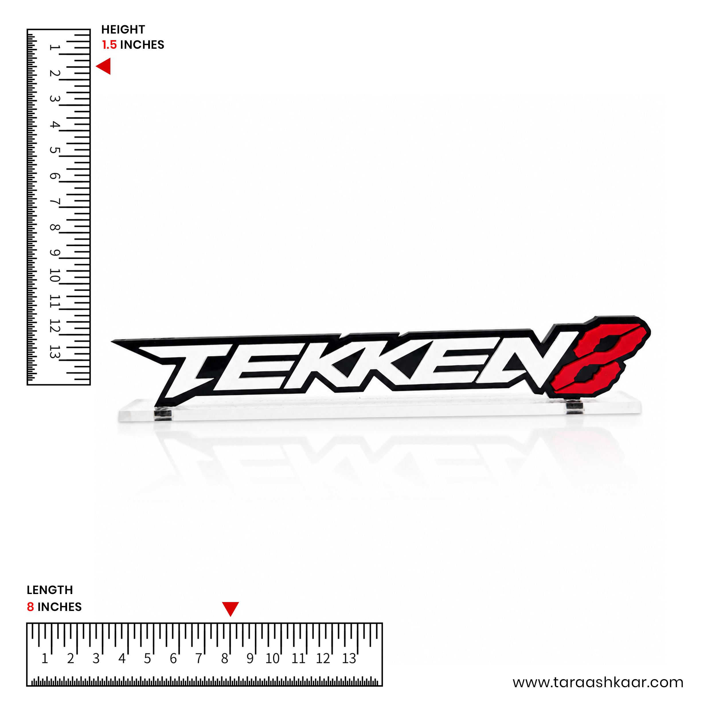 Tekken 8 Acrylic Game Desk Piece