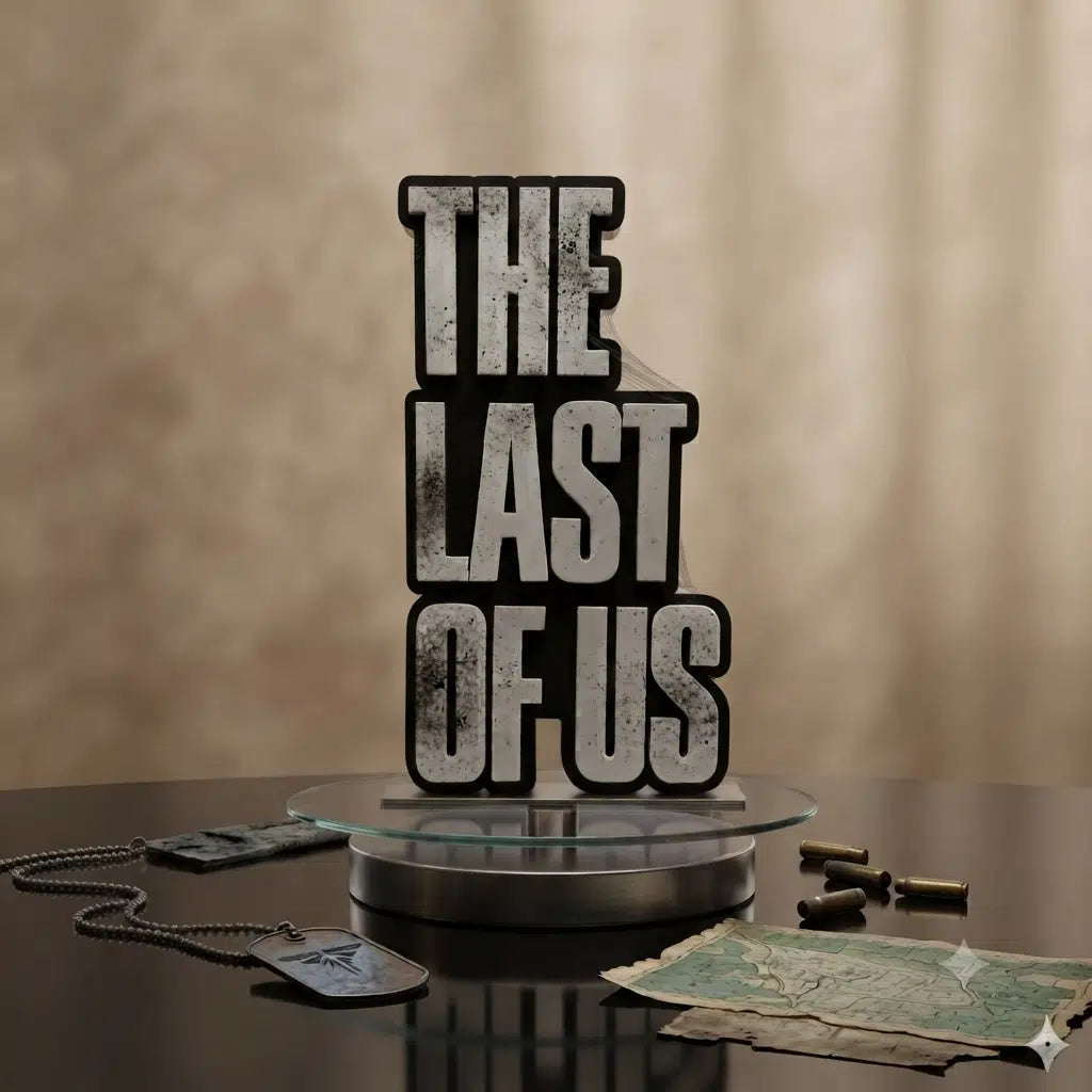 "The Last of Us" - 3D Layered Acrylic Stand | Premium Desk Decor for Gamers