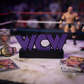 WCW 3D Desktop Logo - Wrestling Fan Collectible - Decoration Piece